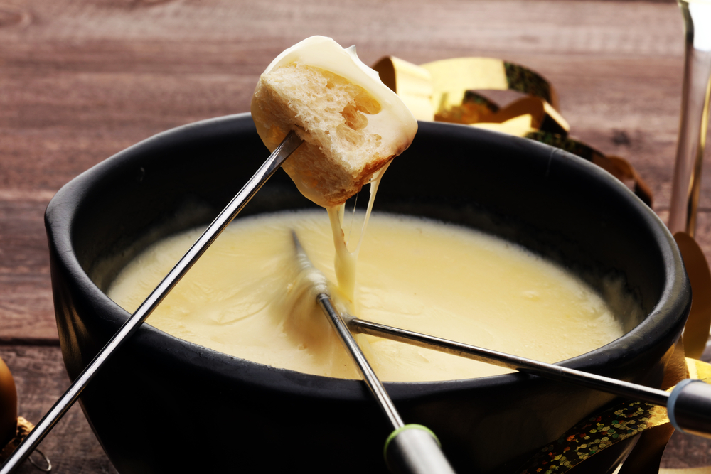 _photo fondue au fromage