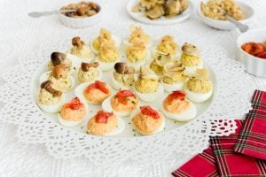 Recette Brunch de Noel oeufs mimosa
